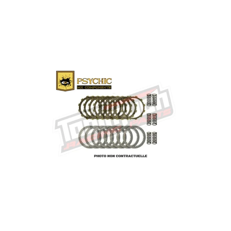 KIT EMBRAYAGE PSYCHIC SUZUKI LTR 450 DISQUES LISSES GARNIS ET RESSORT Árengedmény