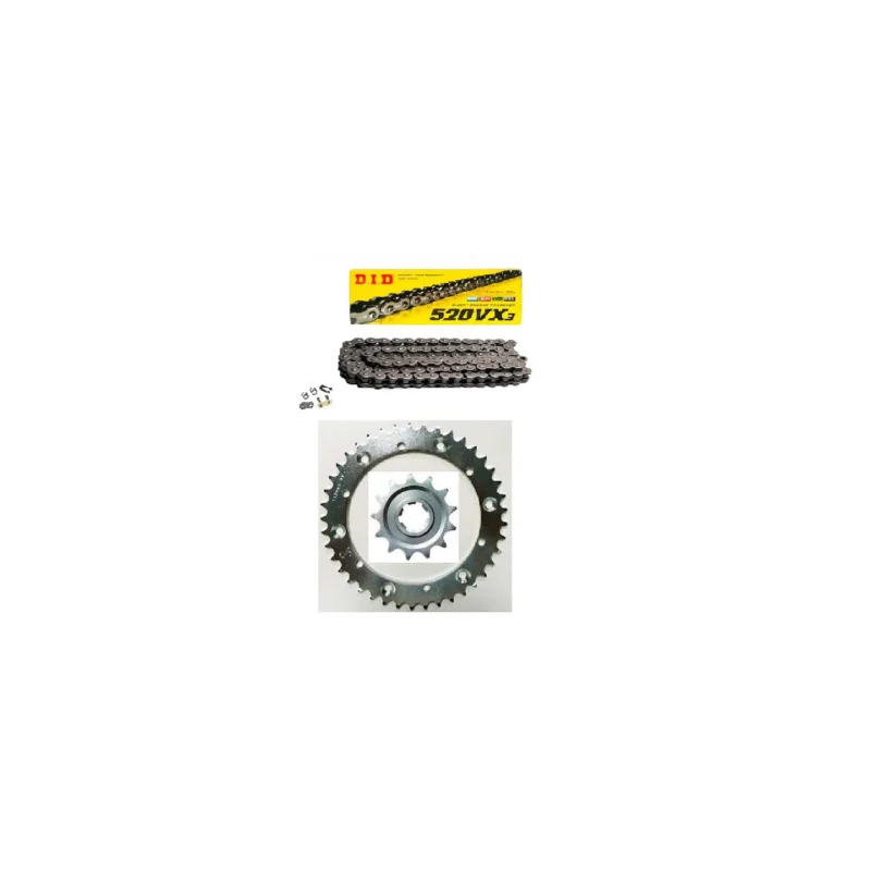 Ajánlat KIT CHAINE DID 520 VX3 NOIR RENFORCE 350 BANSHEE 89/10