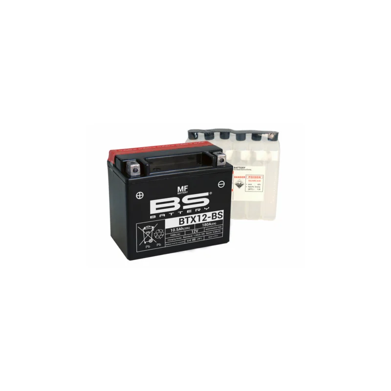 BATTERIE MXU KXR 250 300 YTX12-BS Népszerű