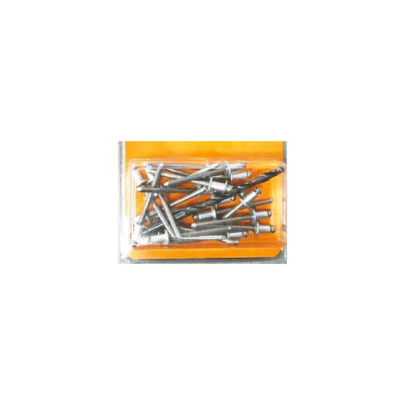 Árcsökkenés KIT 20 RIVETS INOX + FORET 4.8mm SILENCIEUX ECHAPPEMENT
