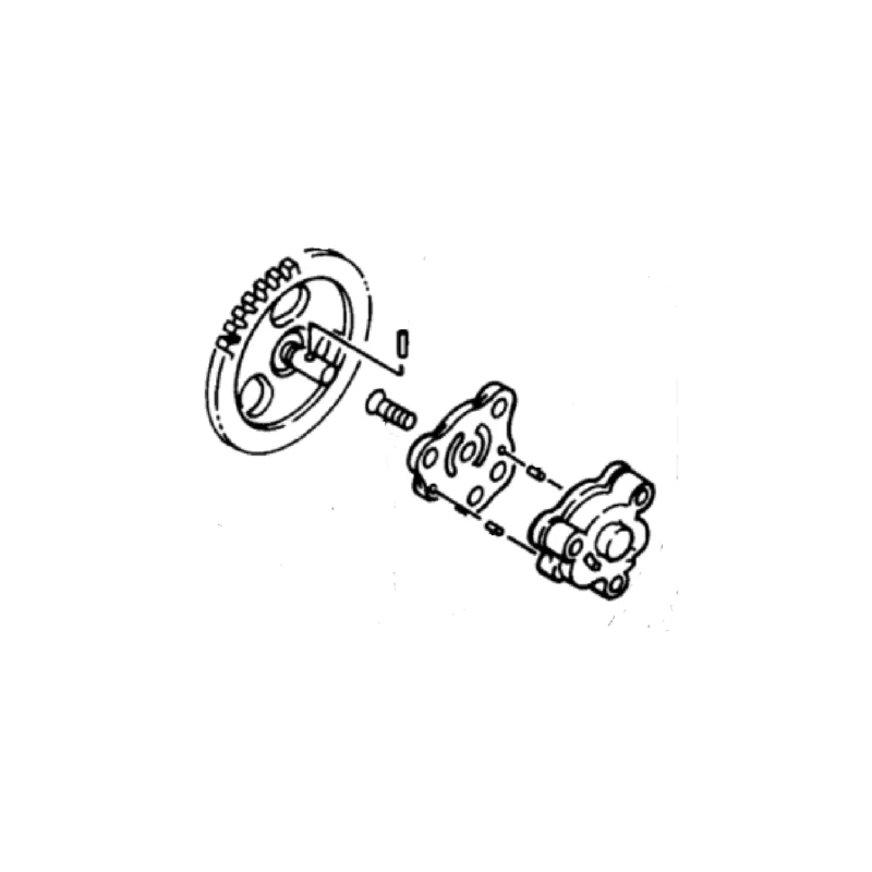 POMPE A HUILE 1UY-13300-00-00 YAMAHA WARRIOR WOLVERINE BIG BEAR RAPTOR 350 BIG BEAR 400 Vedd meg most