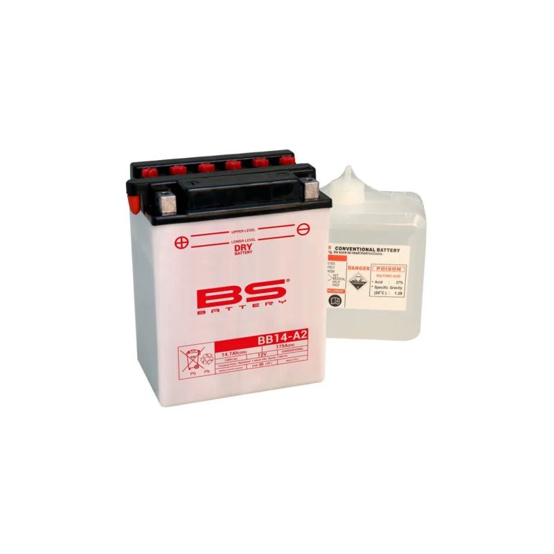 BATTERIE BS 12V YB14A-A2 335 SPORTSMAN 500 SPORTSMAN Árengedmény