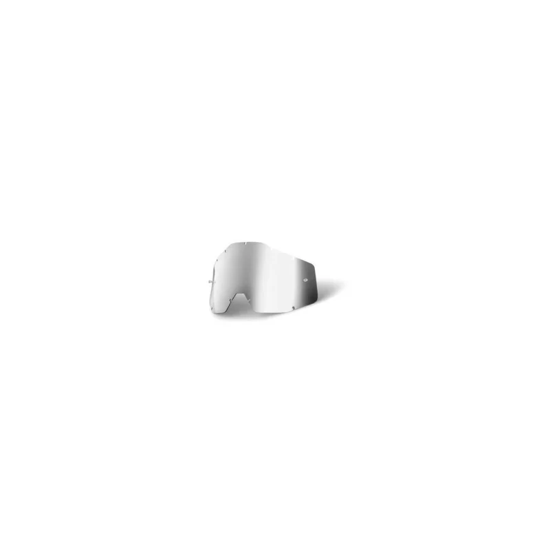 Bestseller ECRAN REMPLACEMENT MIROIR CHROME POUR MASQUE LUNETTE FMF 100% RACECRAFT,ACCURI ET STRATA