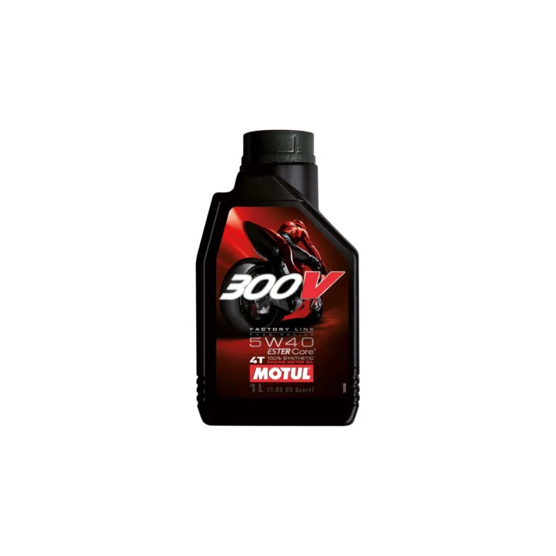 HUILE MOTEUR 4T MOTUL 300V 5W40 - 1L Csak ma
