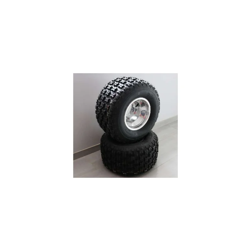 Nézd meg most PACK 2 JANTES DWT A5 ET PNEUS ARRIERE ART SLICER YAMAHA 250 350 450 660 700