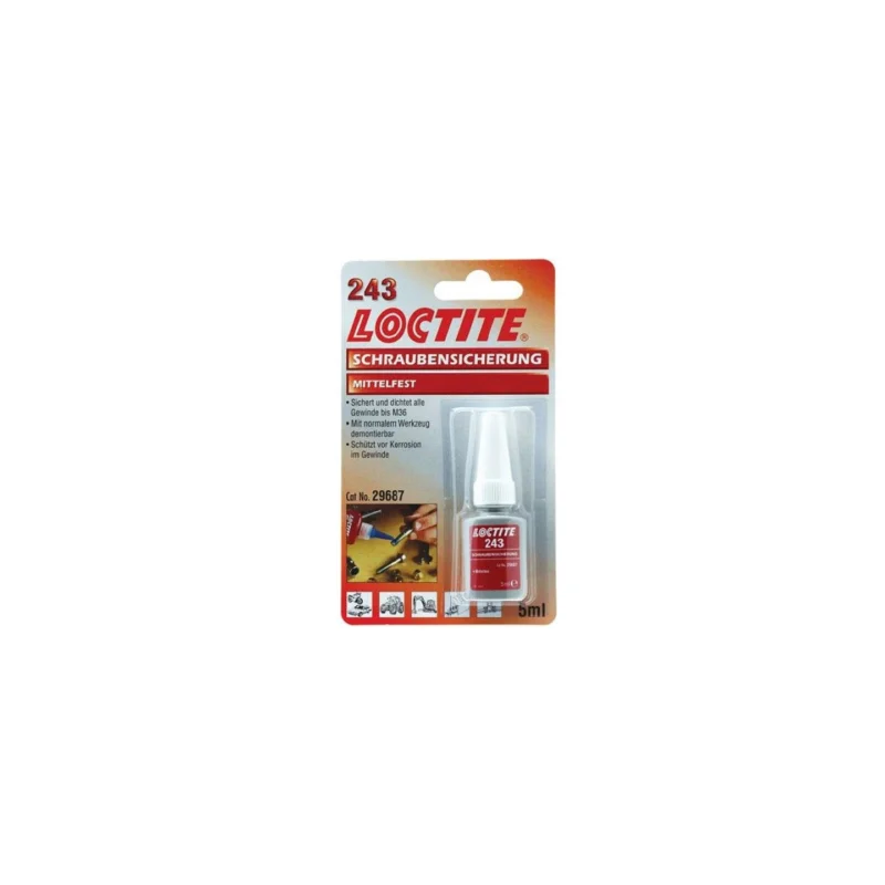 LOCTITE 243 FREIN FILET 5ml Vedd meg online