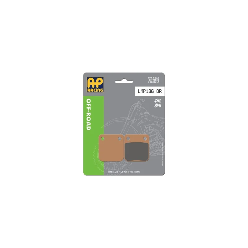 PLAQUETTES DE FREIN AVANT YFM WOLVERINE 350 AP RACING 95/10 LMP136OR Akció