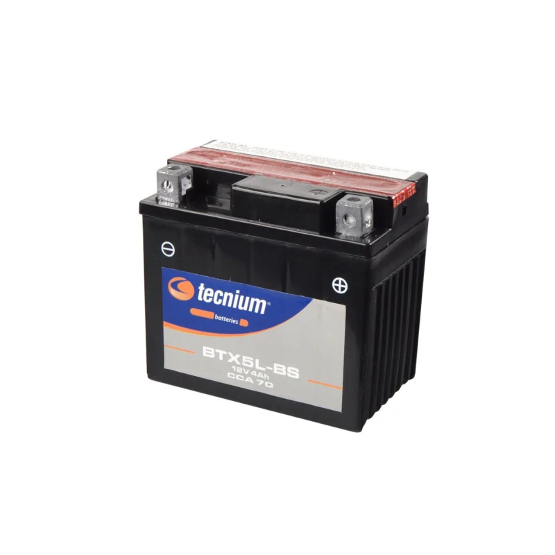BATTERIE - TECNIUM BTX5L-BS - sans entretien - YAMAHA RAPTOR 90 Prémium