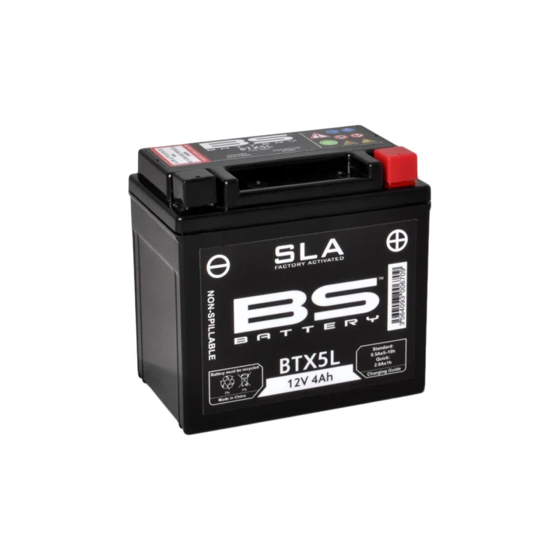 Prémium Batterie BS BTX5L sans entretien YAMAHA Raptor 90