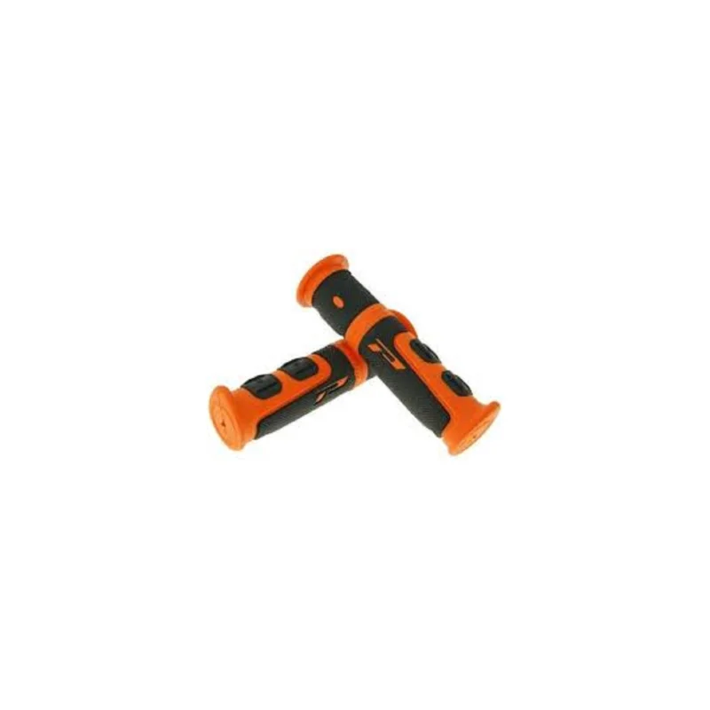 POIGNEES PROGRIP 964 EVO POUR QUAD AVEC GACHETTE 2X22mm ORANGE Biztonságos fizetés