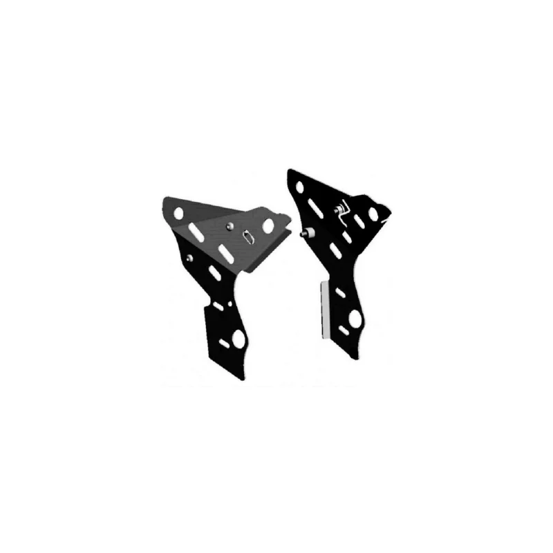 PROTECTIONS LATERALES DE CADRE XRW EN ALU NOIRE SUZUKI LTR 450 Vedd meg most