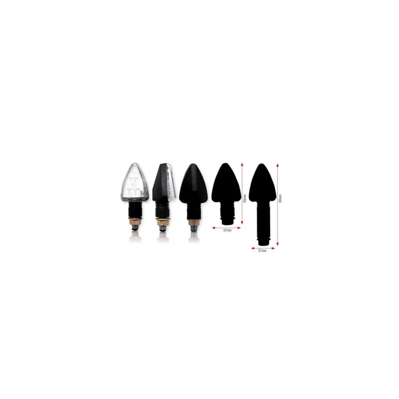 Biztonságos fizetés CLIGNOTANTS TRI LED LONG NOIR