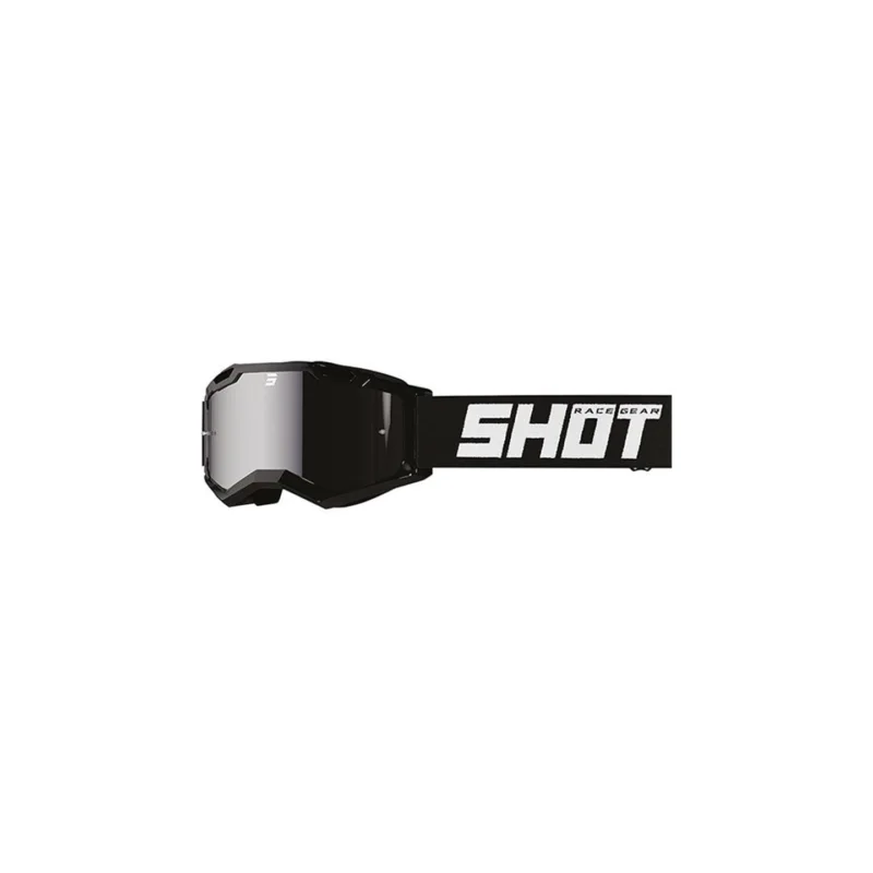Expressz szállítás LUNETTES MASQUE CROSS SHOT ASSAULT 2.0 SOLID IRIDIUM BLACK GLOSSY