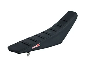 Csak ma Housse de selle HONDA CRF 250 04-09 CRFX 250 04-16 CRF 450 05-08 CRFX 450 05-16 TOP BLACK- SIDE BLACK-STRIPES BLACK (M110-3BBB) CrossX