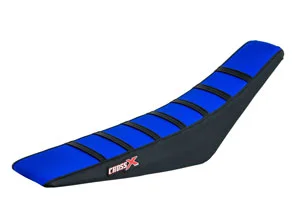 Szuper ajánlat Housse de selle SHERCO SE-R SEF-R 17-20 TOP BLUE- SIDE BLACK-STRIPES BLACK (M1101-3BLBB) CrossX