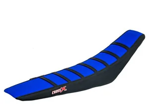 Housse de selle HUSQVARNA TC 85 2018 - 2020 TOP BLUE- SIDE BLACK-STRIPES BLACK (M618-3BLBB) CrossX Kihagyhatatlan ajánlat