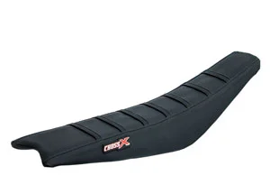 Expressz szállítás Housse de selle GASGAS EC-ECF 2007-2011 TOP BLACK- SIDE BLACK-STRIPES BLACK (M810-3BBB) CrossX