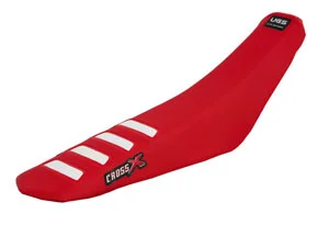Legjobb ár Housse de selle HONDA CRF 450 17-19 CRF 250 18-20 UGS COLOR WAVE RED-WHITE (UFM117-2RW) CrossX