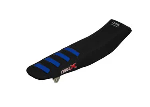 Housse de selle YAMAHA YZ 125 02-20 YZ 250 02-20 UGS COLOR WAVE BLACK-BLUE (UFM416-2BBL) CrossX Szezonális akció