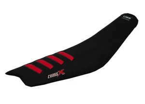 Árcsökkenés Housse de selle GASGAS EC-ECF 2012-2017 UGS COLOR WAVE BLACK-RED (UFM811-2BR) CrossX