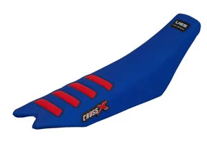 Bestseller Housse de selle BETA RR-RS 2010-2012 UGS COLOR WAVE BLUE-RED (UFM911-2BLR) CrossX
