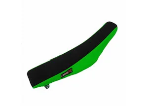 Housse de selle KAWASAKI KLX 450R 2007-2020 TOP BLACK- SIDE GREEN (M215-2BG) CrossX Legnépszerűbb