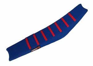 Housse de selle KTM SXF 250-450 16-18 SX 125-150 16-18 SX 250 17-18 EXC 17-19 TOP BLUE- SIDE BLUE-STRIPES RED (M518-3BLBLR) CrossX Különleges ajánlat