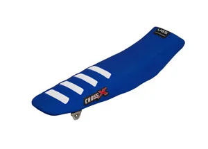 Kedvezményes ár Housse de selle YAMAHA YZF 250 14-18 YZF 450 14-17 WRF 250 15-18 WRF 450 16-18 UGS COLOR WAVE BLUE-WHITE (UFM415-2BLW) CrossX