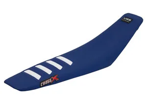 Expressz kézbesítés Housse de selle HUSQVARNA TC 85 2018 - 2020 UGS COLOR WAVE BLUE-WHITE (UFM618-2BLW) CrossX