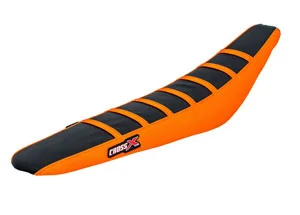 Housse de selle KTM SX -SXF 98-02 SX 125-250 01-02 EXC-XC 125-525 98-03 TOP BLACK- SIDE ORANGE-STRIPES ORANGE (M510-3BOO) CrossX Biztonságos fizetés