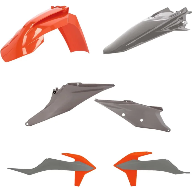 [ Acerbis ] Kit Plastique KTM EXC/EXC-F 20-, Gris/Orange Biztonságos fizetés
