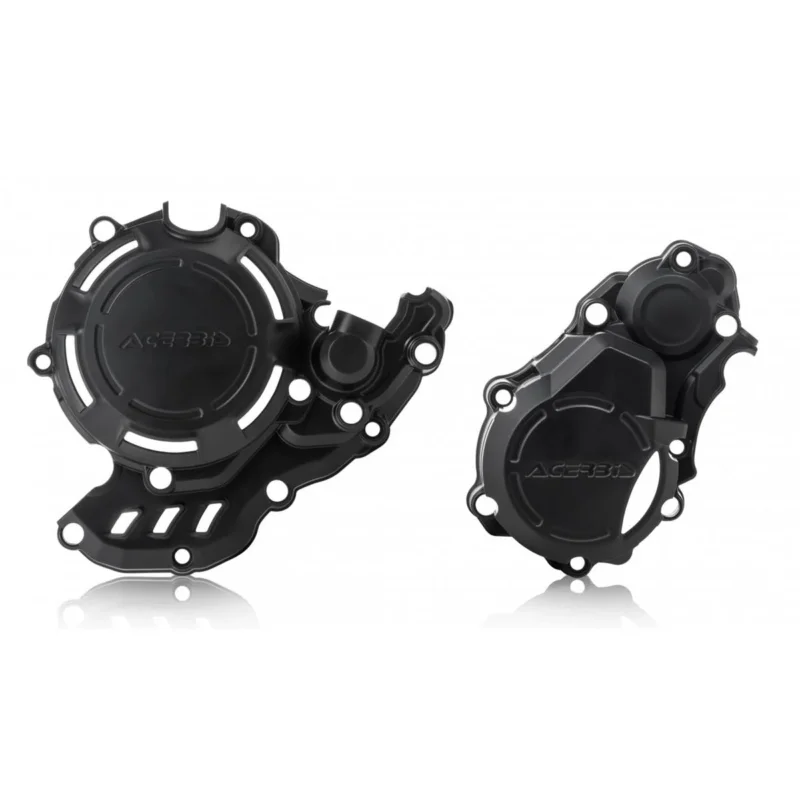 Szuper ajánlat [ Acerbis ] Protèges Carter Allumage/Embrayage X-Power KTM SX-F 250/350 16-, Husqvarna FC 250/350 16-, Gas Gas MC 250/350 F, Noir