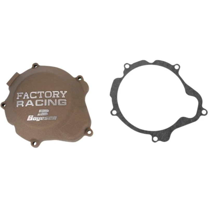 [ Boyesen ] Couvercle de Carter d‘Allumage Factory Kawasaki KX 250 90-04, Magnesium Kedvezményes ár