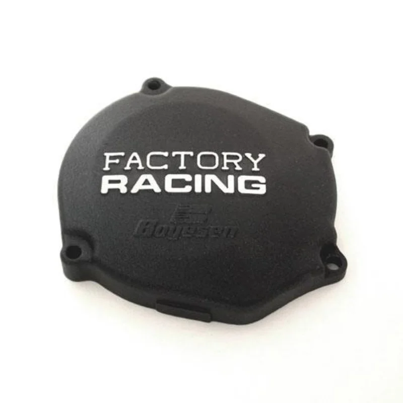 [ Boyesen ] Couvercle de Carter d‘Allumage Factory Yamaha YZ 65 17-, YZ 85 02-, Noir Népszerű