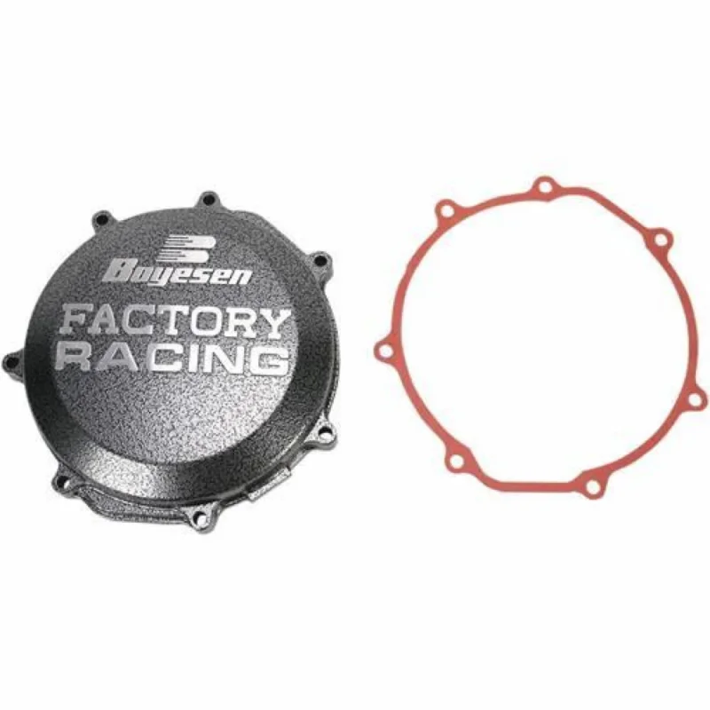 [ Boyesen ] Couvercle de Carter d‘Embrayage Factory GasGas EC 250/350F 21-23, Husqvarna FC/FE 250/350 16-22, KTM EXC-F 250 17-19,EXC-F 350 17-22, Noir Biztonságos fizetés
