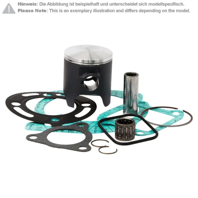 [ Vertex ] Kit Pistons Replica KTM SX 50 01-08, avec Top End Gasket Set Prémium