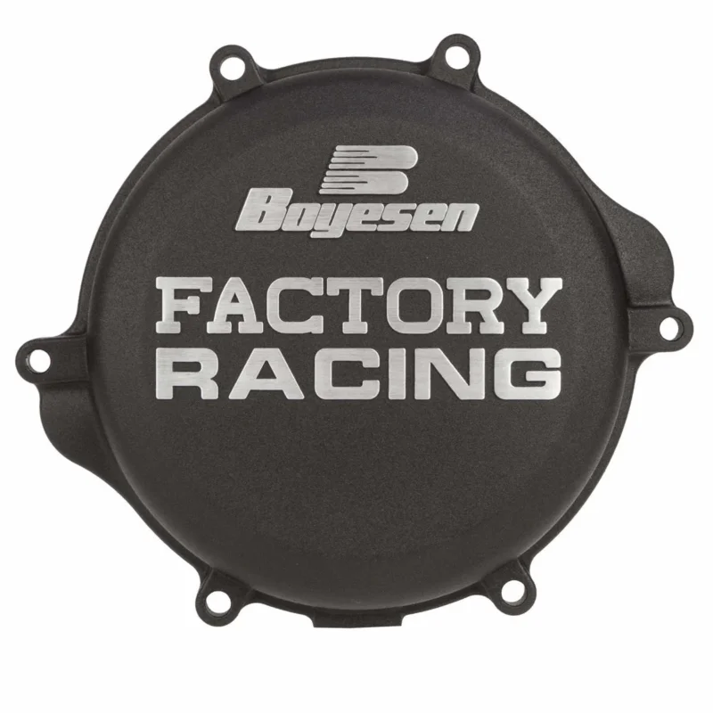 [ Boyesen ] Couvercle de Carter d‘Embrayage Factory Suzuki RM 125 98-08, Noir Legkelendőbb