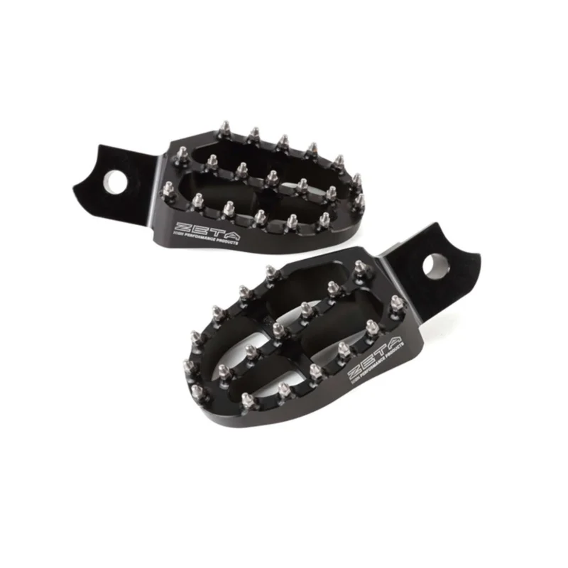 [ Zeta ] Repose Pieds Aluminium Kawasaki KX-F 250/450 09-, Noir Akciós ár