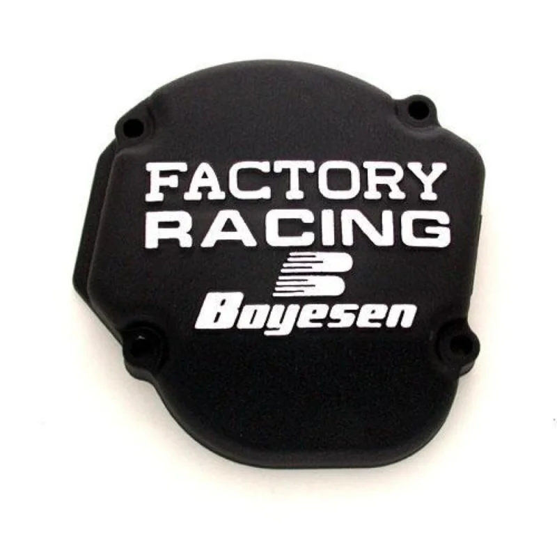 [ Boyesen ] Couvercle de Carter d‘Allumage Factory Honda CR 250 02-07, Noir Kedvezmény