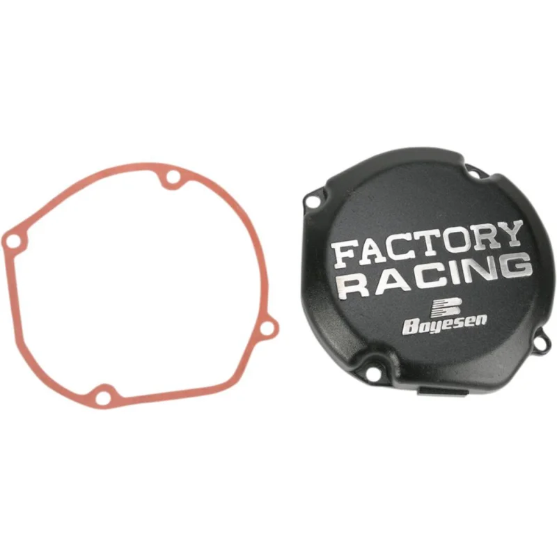 [ Boyesen ] Couvercle de Carter d‘Allumage Factory Suzuki RM 250 96-08, Noir Rendeld meg most