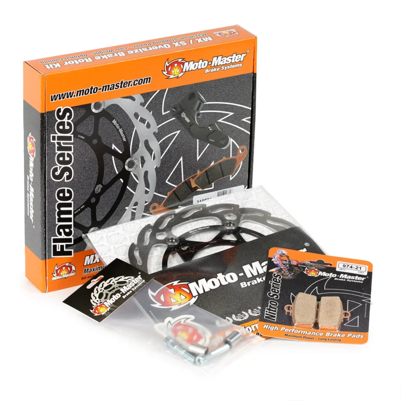 [ Moto-Master ] Kit de Disque de Frein Flame Junior Husqvarna TC 85, KTM SX 85, 260 mm, Avant Legnépszerűbb