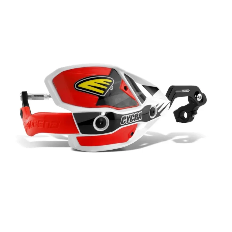 Végkiárusítás [ Cycra ] Protège Mains Ultra Probend CRM pour Guidon 22.2 mm, Blanc/Rouge