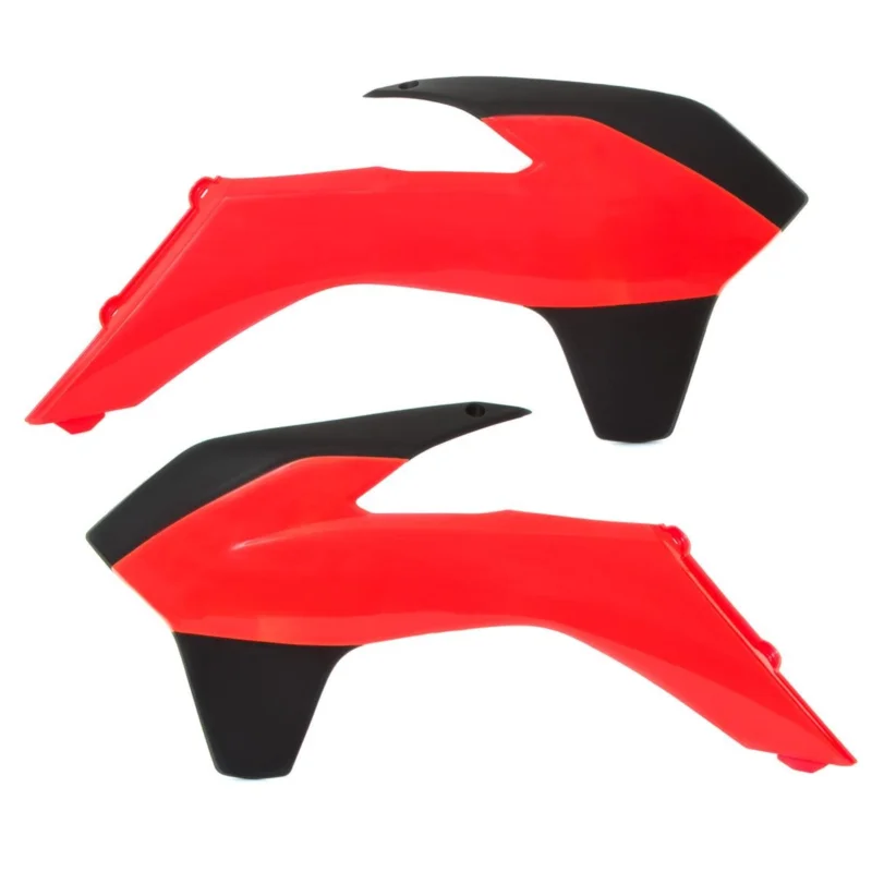[ Acerbis ] Ouie de Radiateur KTM SX/SXF 13-14, EXC/EXC-F 2014, Neon Orange/Noir Utolsó esély