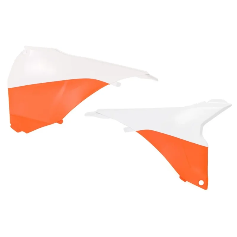[ Acerbis ] Cache de la Boîte à Air Orange/Blanc, KTM SX/SX-F 13-15 Expressz kézbesítés