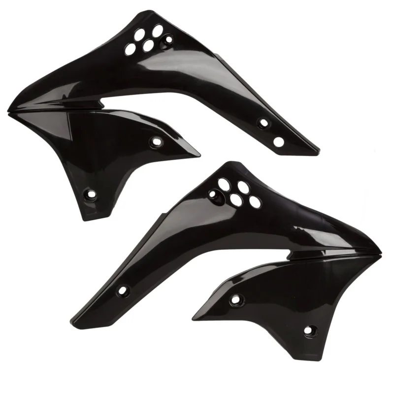 Árengedmény [ Acerbis ] Ouie de Radiateur Kawasaki KXF 450 06-08, Noir