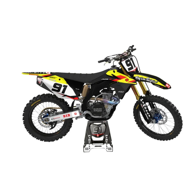 [ Maciag Offroad ] Kit Déco Race 19 Suzuki RMZ 450 08-17 Árengedmény