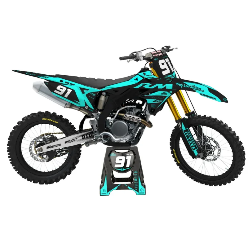Expressz kézbesítés [ Maciag Offroad ] Kit Déco Race 7 Suzuki RMZ 250 19-