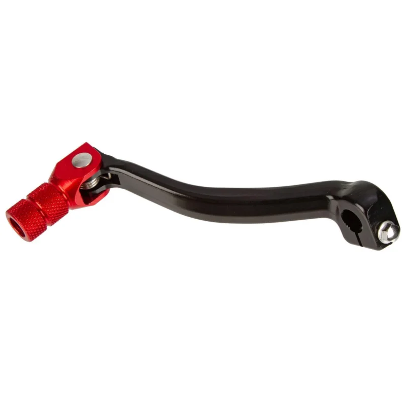 [ Zeta ] Sélecteur de Vitesse Kawasaki KXF 450 09-, Noir/Rouge Azonnali szállítás