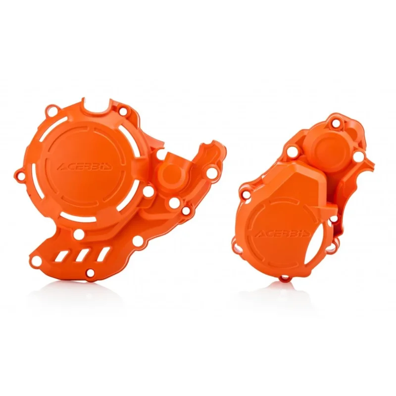 Akció [ Acerbis ] Protèges Carter Allumage/Embrayage X-Power KTM EXC-F 250/350 17-, Orange