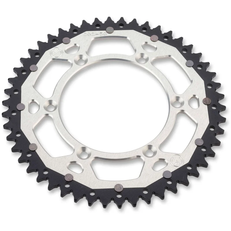 [ Moose Racing ] Couronne Suzuki RM 125/250, RM-Z 250/450, 520 Pas, 48-51 Dents, Argent Outlet
